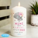 Personalised Me to You 'If (Role) Were Flowers' Pillar Candle - Image 3