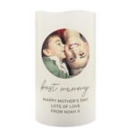 Personalised Any Message Photo Upload LED Pillar Candle - Image 11