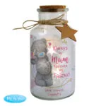 Personalised Me to You 'Always My Mum, Forever My Friend' LED Light-Up Glass Jar - Image 4