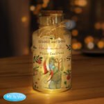 Personalised Me to You Cosy Winter Design LED Light-Up Glass Jar - Image 2