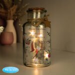 Personalised Me to You Cosy Winter Design LED Light-Up Glass Jar - Image 3