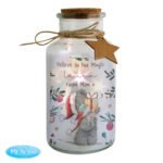 Personalised Me to You Cosy Winter Design LED Light-Up Glass Jar - Image 5
