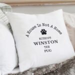 Personalised 'A House Is Not A Home' Dog Breed Filled Cushion - Image 3
