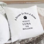 Personalised 'A House Is Not A Home' Dog Breed Filled Cushion - Image 5