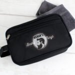 Personalised 'Beard Things' Black Toiletry Bag - Image 4