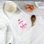 Personalised Children's 'The Baking Fairy' White Apron - Image 3