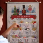 Personalised Nutcracker Design Grey Christmas Advent Calendar - Image 2