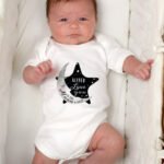 Personalised Baby 'Love You To The Moon & Back' 0-3 Months Baby Bodysuit