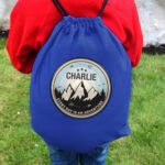 Personalised Children's 'Every Day Is An Adventure' Blue Kit Bag - Image 2