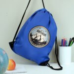 Personalised Children's 'Every Day Is An Adventure' Blue Kit Bag - Image 4