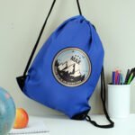 Personalised Children's 'Every Day Is An Adventure' Blue Kit Bag - Image 5