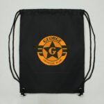 Personalised Children's Badge Design Black Kit Bag - Image 6