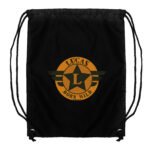 Personalised Children's Badge Design Black Kit Bag - Image 7