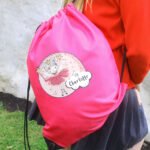 Personalised Children's Princess Ballerina Design Pink Kit Bag - Image 2