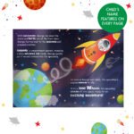 Personalised Children's Space Story Book - Image 8