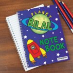 Personalised Children's Space A5 Notebook