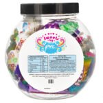 Personalised Any Message Comic Book Design Sweet Jar - Image 3