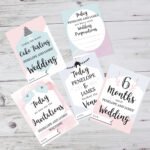 Personalised Wedding Cards For Milestone Moments (24 Pack)