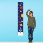 Personalised Children's Space Themed Solar System Height Chart