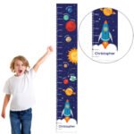 Personalised Children's Space Themed Solar System Height Chart - Image 4