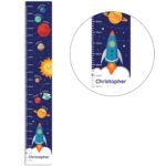 Personalised Children's Space Themed Solar System Height Chart - Image 5