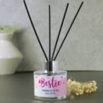 Personalised '#Bestie' Glass Reed Diffuser - Image 2