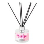 Personalised '#Bestie' Glass Reed Diffuser - Image 4