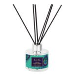 Personalised Any Message Peacock Design Glass Reed Diffuser - Image 4