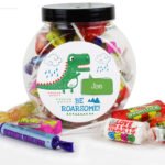 Personalised Children's Dinosaur 'Be Roarsome!' Sweet Jar - Image 4