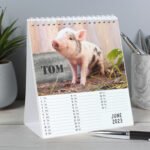 Personalised Cute Animals Desk Calendar - Image 4