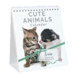 Personalised Cute Animals Desk Calendar - Image 6