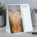 Personalised 'Hot Chicks' Desk Calendar - Image 3