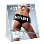 Personalised 'Hot Chicks' Desk Calendar - Image 6