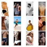 Personalised 'Hot Hunks' Desk Calendar - Image 2