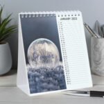 Personalised 'Great Outdoors' Desk Calendar - Image 4