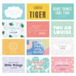 Personalised 'A Year of Positive Thinking' Motivational Quotes Desk Calendar - Image 2