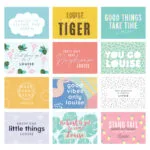 Personalised 'A Year of Positive Thinking' Motivational Quotes Desk Calendar - Image 2