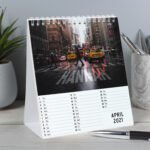Personalised New York Desk Calendar - Image 3