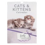 Personalised 'Cats & Kittens' A4 Wall Calendar - Image 6