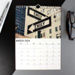 Personalised New York A4 Wall Calendar - Image 4