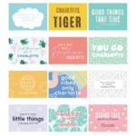 Personalised 'A Year of Positive Thinking' Motivational Quotes A4 Wall Calendar - Image 2