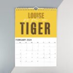 Personalised 'A Year of Positive Thinking' Motivational Quotes A4 Wall Calendar - Image 5