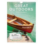 Personalised 'Great Outdoors' A4 Wall Calendar - Image 6