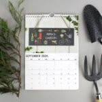 Personalised Gardening A4 Wall Calendar - Image 4