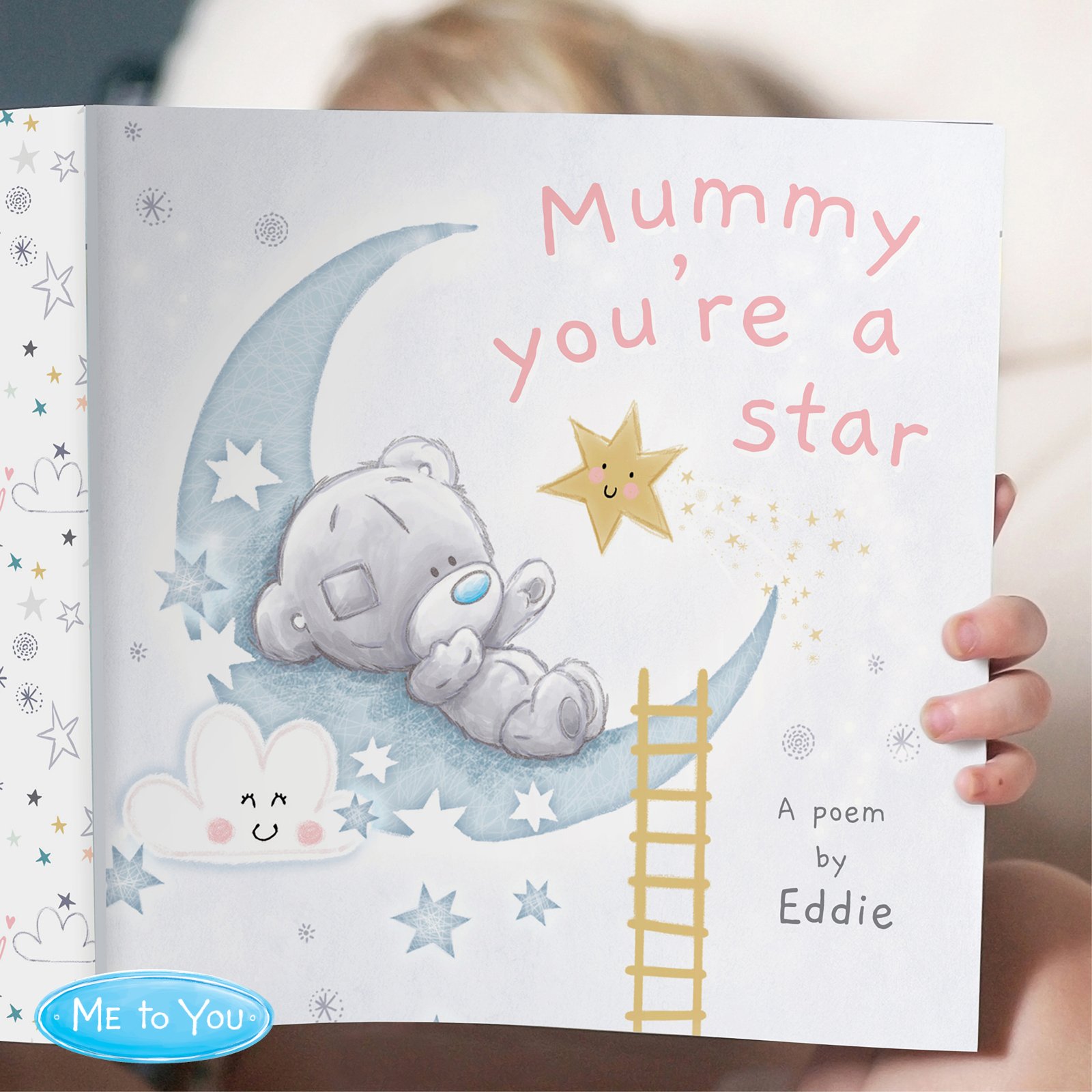P0512AB43 Personalised Tiny Tatty Teddy ‘Mummy You’re A Star’ Poem Book New Personalised Tiny Tatty Teddy 'Mummy You're A Star' Poem Book - Image 1
