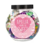 Personalised 'You're So Sweet' Heart Design Sweet Jar - Image 5