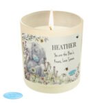 Personalised Me to You Bees Design Scented Frosted Glass Jar Candle - Image 5