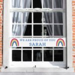 Personalised Any Message Rainbow Design Banner - Image 2