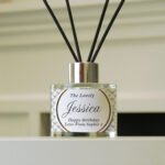 Personalised Any Message Opulent Design Glass Reed Diffuser - Image 3