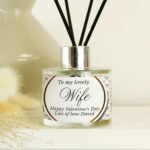 Personalised Any Message Opulent Design Glass Reed Diffuser - Image 4